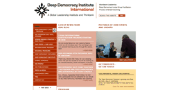 Desktop Screenshot of deepdemocracyinstitute.org